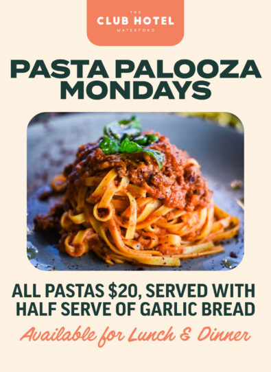 Pasta Palooza Mondays