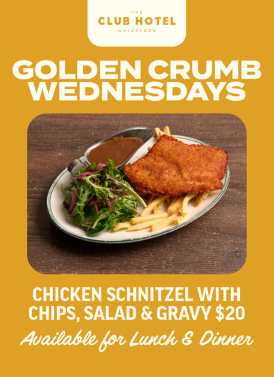 $20 Schnitzel Wednesdays